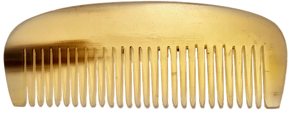 Echthorn feiner Haarkamm, 7,5 x 3 cm