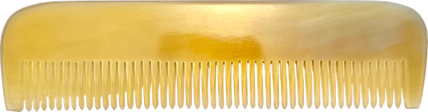 Echthorn feiner Haarkamm, 12 x 3 cm