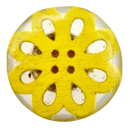 Gelb Blümchen / 23 mm