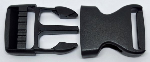 Kunststoff Klickverschluss, Klippverschluss für Rücksack / 12, 15, 20, 25, 30 mm